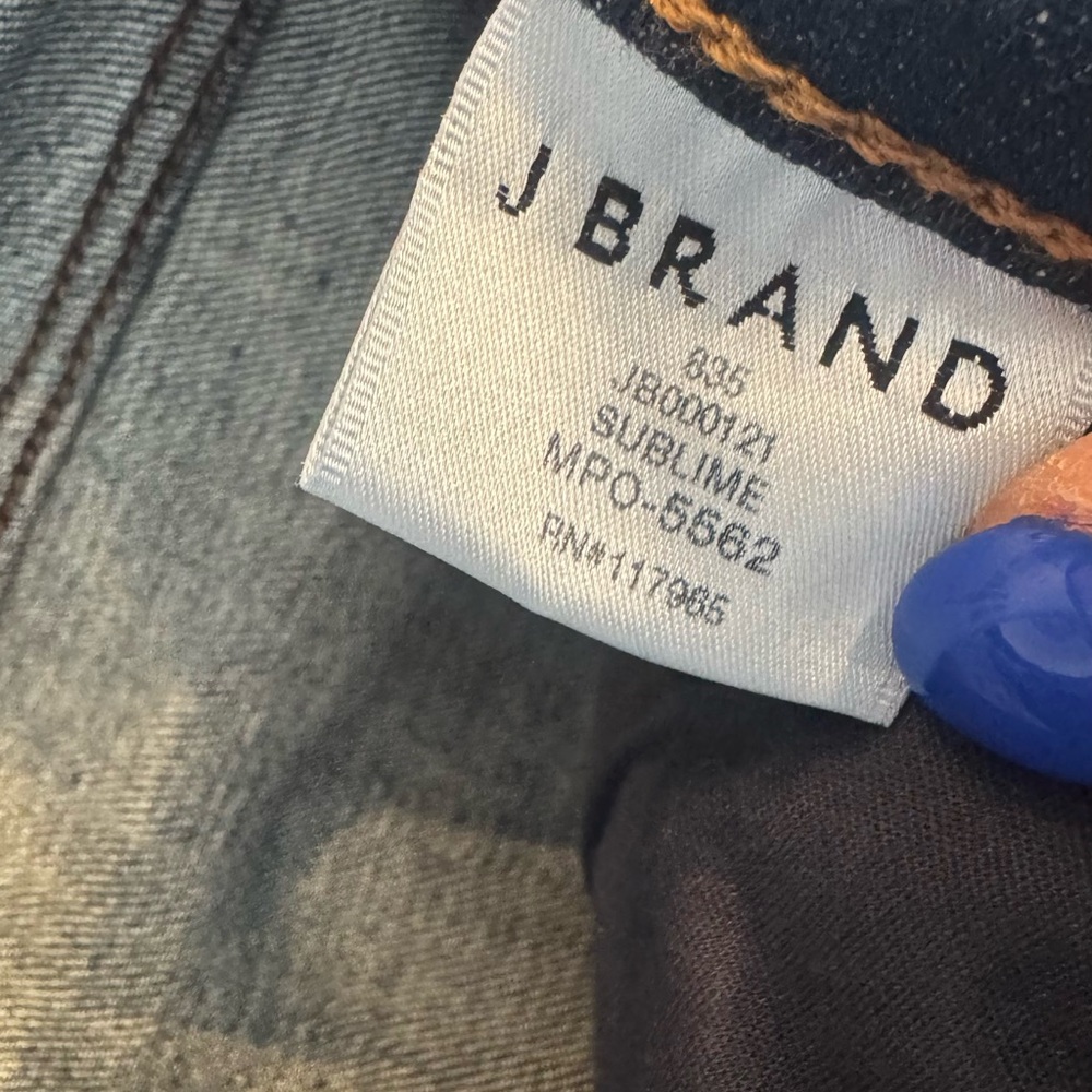 J BRAND Skinny Dark Wash Women's Jeans - Size 28 - Picture 5 of 11